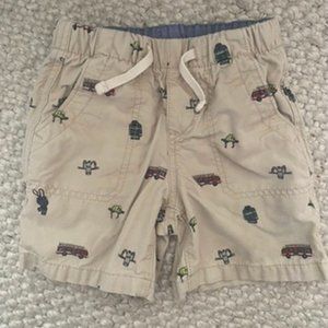 Gap Fire Truck Khaki Shorts